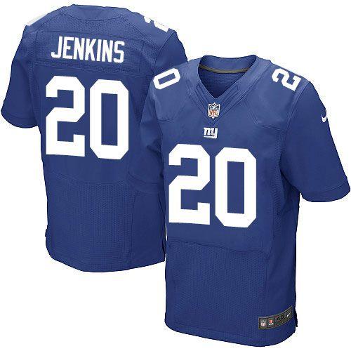 Nike Giants #20 Janoris Jenkins Royal Blue Team Color Men's Stitched NFL Elite Jersey Nike Giants #20 Janoris Jenkins Royal Blue Team Color Men's Stitched NFL Elite Jersey