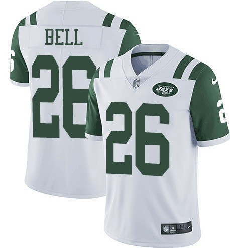Nike Jets 26 Le'Veon Bell White Vapor Untouchable Limited Jersey Nike Jets 26 Le'Veon Bell White Vapor Untouchable Limited Jersey