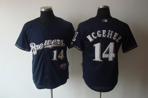 Milwaukee Brewers 14# mcgehee blue
