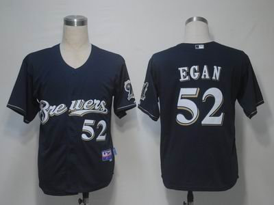 MLB Jerseys Milwaukee Brewers 52 Egan Dark Blue Cool Base MLB Jerseys Milwaukee Brewers 52 Egan Dark Blue Cool Base