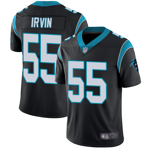 Panthers #55 Bruce Irvin Black Team Color Men's Stitched Football Vapor Untouchable Limited Jersey Panthers #55 Bruce Irvin Black Team Color Men's Stitched Football Vapor Untouchable Limited Jersey