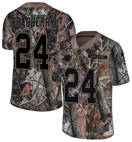 Nike Panthers #24 James Bradberry Camo Men's Stitched NFL Limited Rush Realtree Jersey Nike Panthers #24 James Bradberry Camo Men's Stitched NFL Limited Rush Realtree Jersey