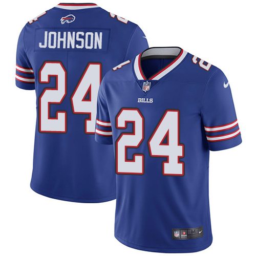 Nike Bills 24 Taron Johnson Royal Vapor Untouchable Limited Jersey Nike Bills 24 Taron Johnson Royal Vapor Untouchable Limited Jersey