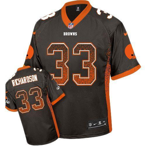 NEW Cleveland Browns #33 Trent Richardson Brown Stitched NFL Elite Drift Fashion Jerseys NEW Cleveland Browns #33 Trent Richardson Brown Stitched NFL Elite Drift Fashion Jerseys