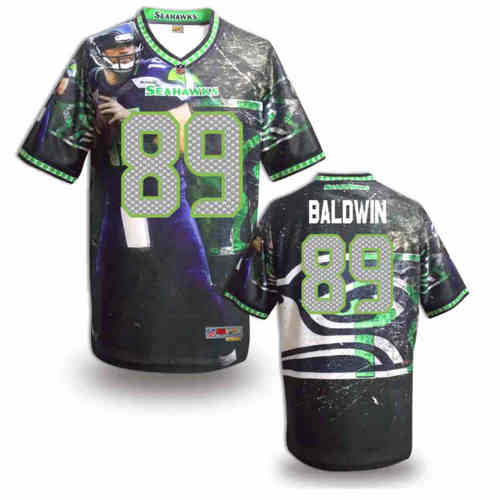 New Seattle Seahawks #89 Doug Baldwin Team Color Elite Fanatical Version Jersey New Seattle Seahawks #89 Doug Baldwin Team Color Elite Fanatical Version Jersey