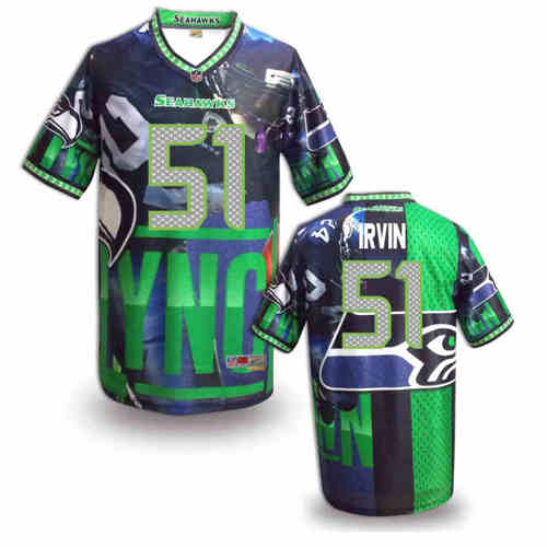 New Seattle Seahawks #51 Bruce Irvin Team Color Elite Fanatical Version Jersey New Seattle Seahawks #51 Bruce Irvin Team Color Elite Fanatical Version Jersey