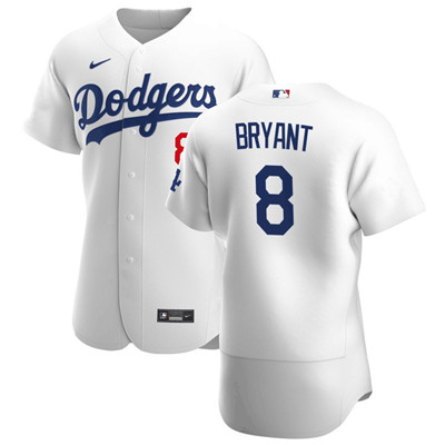 Nike Dodgers #8 Kobe Bryant White Flexbase Jersey Nike Dodgers #8 Kobe Bryant White Flexbase Jersey