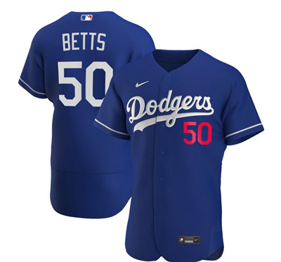 Dodgers #50 Mookie Betts Nike blue Jersey Dodgers #50 Mookie Betts Nike blue Jersey
