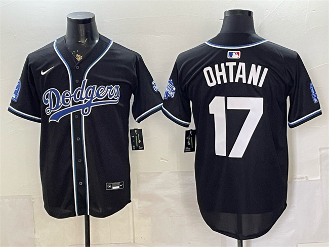 Men's Los Angeles Dodgers #17 Shohei Ohtani B2B Champs 2026 Black Out Style Vapor Limited Stitched Baseball Jersey Men's Los Angeles Dodgers #17 Shohei Ohtani B2B Champs 2026 Black Out Style Vapor Limited Stitched Baseball Jersey