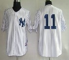 New York Yankees 11# jersey White New York Yankees 11# jersey White