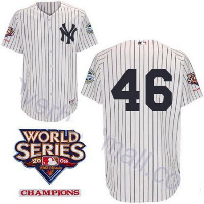 New York Yankees 46 Andy Pettitte White jerseys New York Yankees 46 Andy Pettitte White jerseys