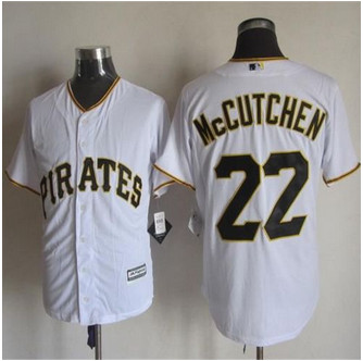 Pittsburgh Pirates #22 Andrew McCutchen White New Cool Base Stitched Baseball Jersey Pittsburgh Pirates #22 Andrew McCutchen White New Cool Base Stitched Baseball Jersey