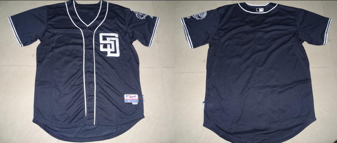 MLB San Diego Padres blue blank Jersey