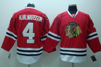 Chicago Blackhawks 4 hjalmarsson red Jerseys Chicago Blackhawks 4 hjalmarsson red Jerseys