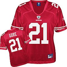 San Francisco 49ers 21 Gore red Women jerseys San Francisco 49ers 21 Gore red Women jerseys