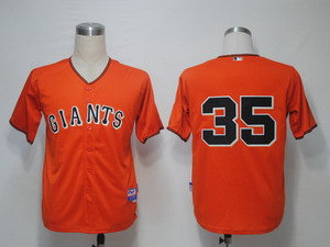 MLB Jerseys San Francisco Giants 35 Ishikawa Orange